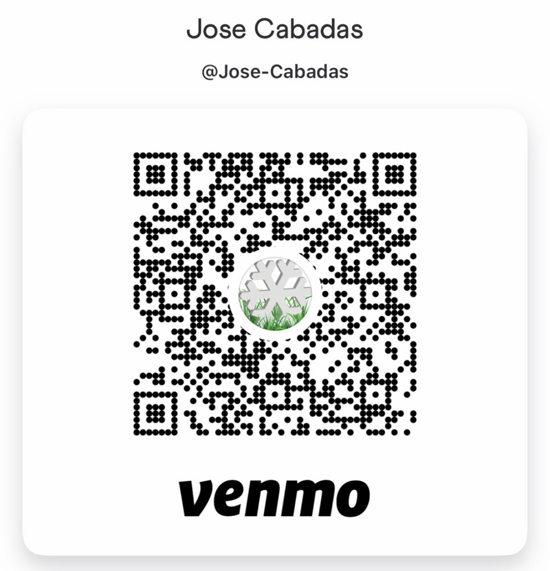Venmo QR code for Jose Cabadas, @Jose-Cabadas